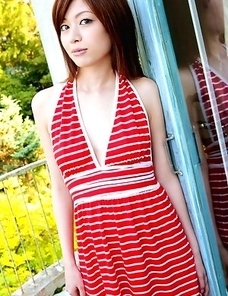 Runa Itou loves taking clothes off and exposing hot body