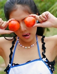 Sara Tainwisat was tired of spending the entire day in the kitchen, so she decided to go outside and just do something fun for a change