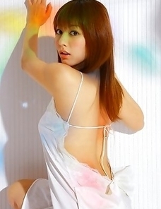 Yumi Sugimoto sexy doll loves lemons and playing around
