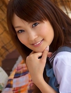 Misaki Nito in sailor gal blouse shows hot butt in panty