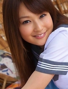 Misaki Nito in sailor gal blouse shows hot butt in panty