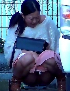 Japanese Piss Fetish Videos - Girls Pissing - Caught In the Act