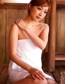 Natsuko Tatsumi takes geisha dress off and shows racy body