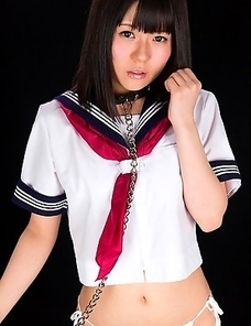 Horny little schoolgirl Mai Araki is hungry for cock but shes inexperienced and doesnt know what shes about to get.