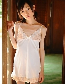 Slim Aoba Itou poses on the floor