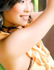 The moment you see Ae Marikarn in her amazing outfit you will be completely charmed by her appearance.