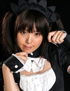 Maid Sena Sakura gets molested in her cafe when one of the customers pulls her to her knees and shoves his cock down her throat.