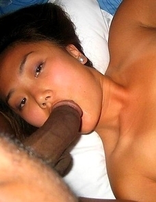 Sexy asian teen with big black cock