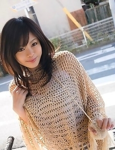 Japanese actress China Yuki strips on cam with no shame