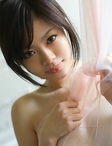Japanese actress China Yuki strips on cam with no shame