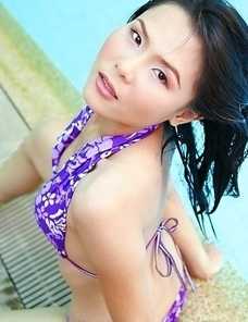 Lorita Ivy decides to start touching her sexy little tits. Then, she leans her head back and licks her fingers.