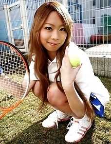 Remika Uehara poses for the camera