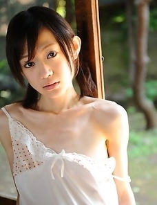 Slim Aoba Itou poses on the floor