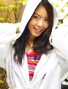 Super cute Mikiko Toyo has decided to do a stripping performance and she called a camera dude to take her pictures.