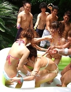 Asian teens wrestle to victory