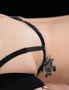 Tera Link's Cum Covered Pussy Fucked